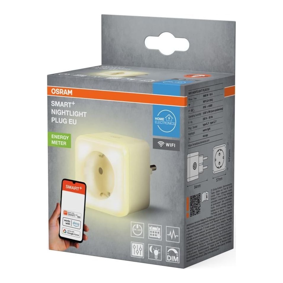 Smart WiFi Nightlight Plug EU Osram
