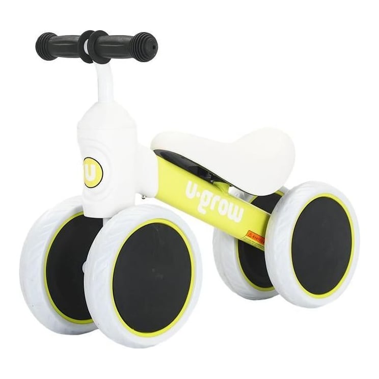 Mini bicicleta U-Grow, galbena