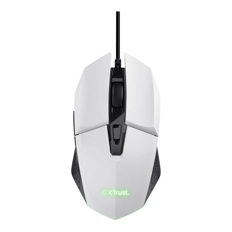 Mouse Trust GXT109W FELOX 6400 DPI, alb