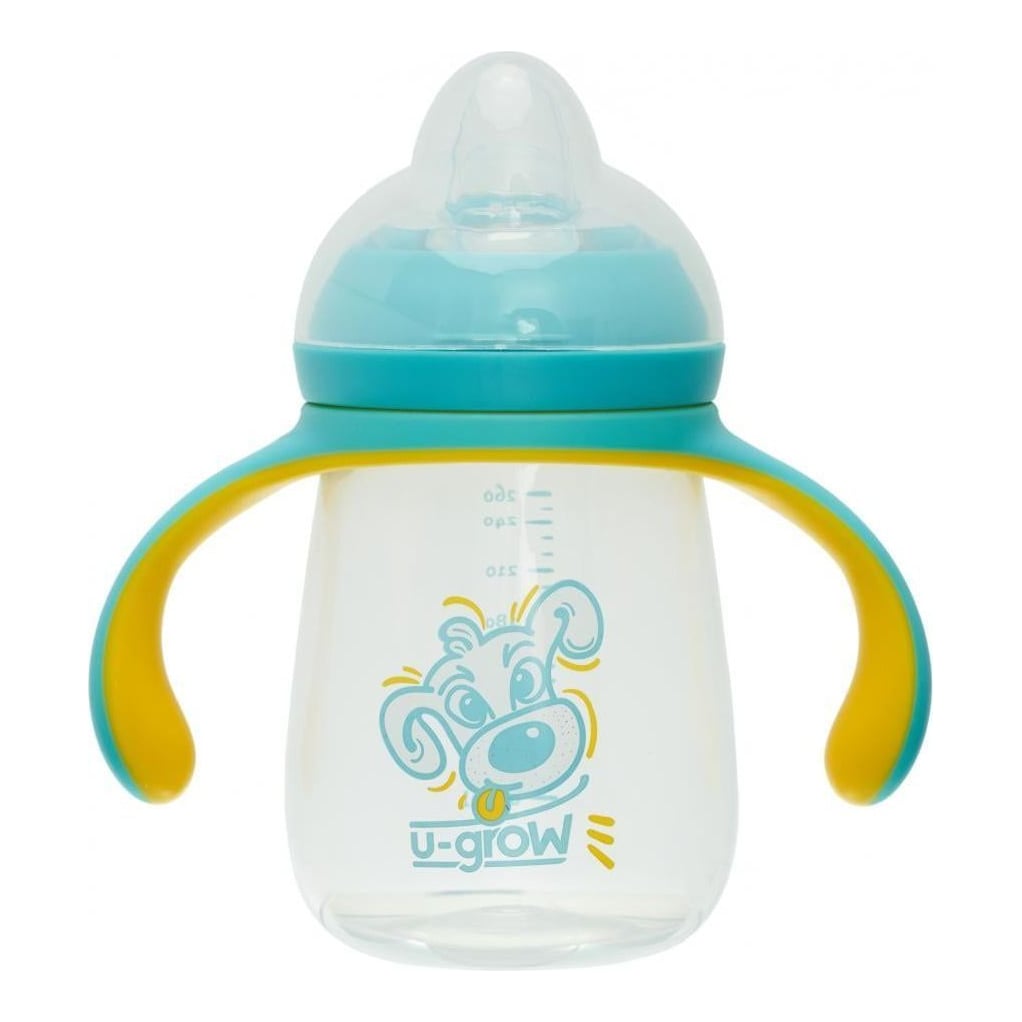 Cana PP cu cioc silicon 260 ml, U-Grow