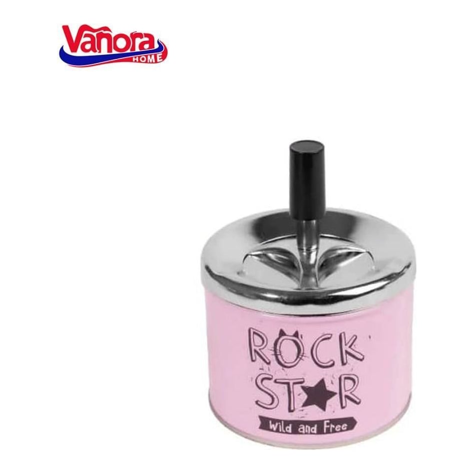 HEINNER Scrumiera Anti-vant Cu Buton 9X11 Cm