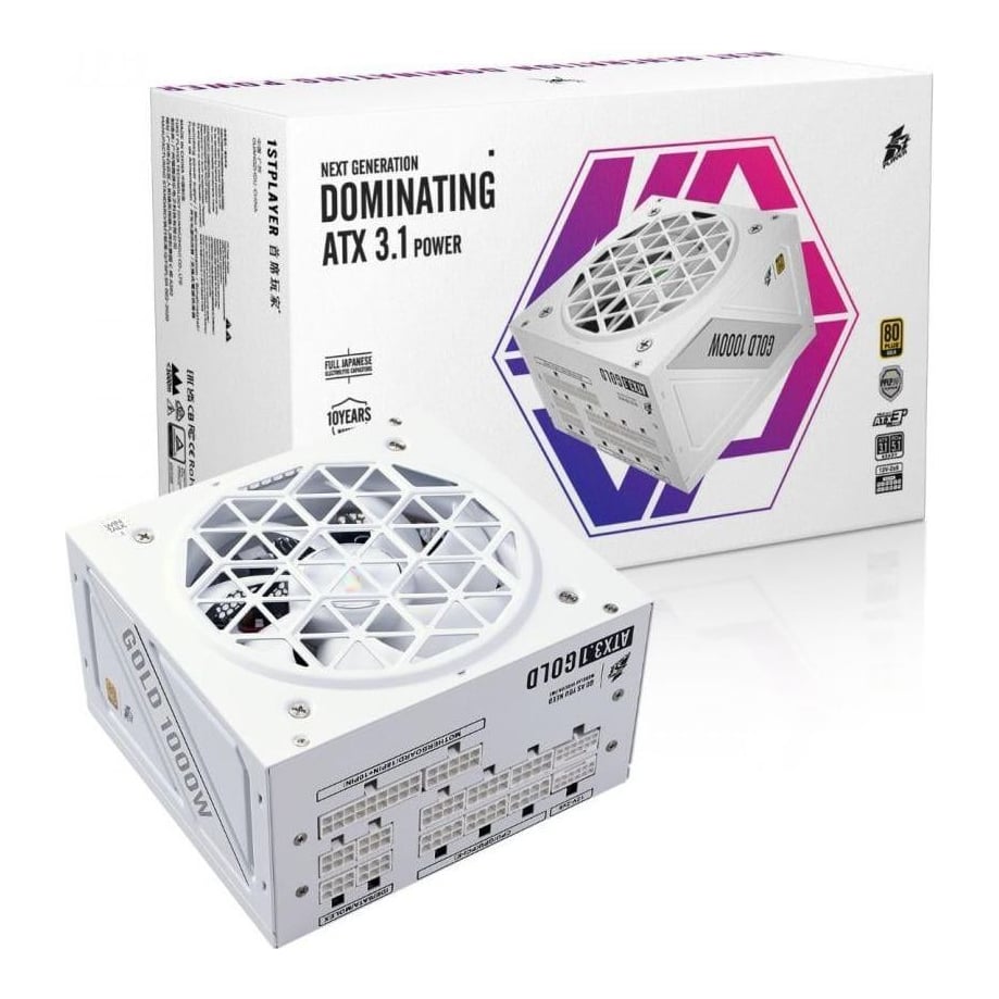 1st PLAYER Sursa 1STPLAYER Ngdp 1000W Gold White