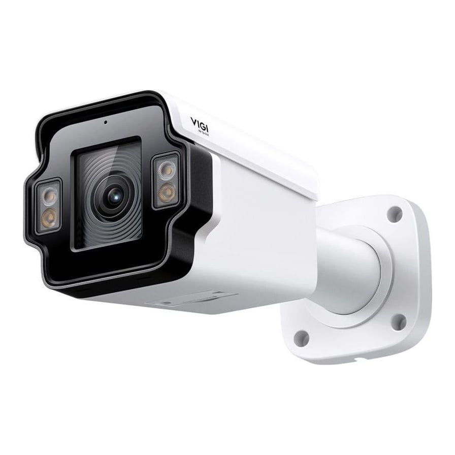 TP-Link Camera de supraveghere IP bullet LPR VIGI InSight LPR345Z 4 MP Progressive Scan CMOS image sensor, Lens: 2.7 mm - 13.5 mm (Motorized Varifocal), Angle of view 29.6° to 102.0°, WDR 120 dB, 1 RJ45 10/100M Self-Adaptive Ethernet Port, PoE, Operating Conditions: -30 °C to 60 °C, IP67 & IK10, White LED