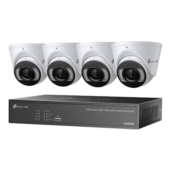 TP-Link Tpl Vigi 4 Ch Poe+ Nvr Kit