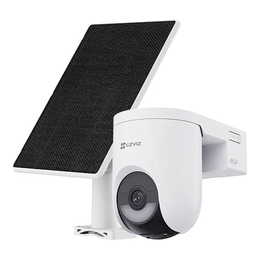 EZVIZ CAMERA WIFI 4MP 4MM CU PANOU SOLAR HB8 LITE 4G KIT, Senzor imagine: 1/3" 4-Megapixel Progressive Scan CMOS Sensor, Lentila: 4 mm @ F1.6 Diagonal angle: 90° Horizontal angle: 75° Vertical angle:40°, IR 15M, Compresie: H.265 / H.264, Conectivitate: IEEE802.11b, 802.11g, 802.11n, 802.11ax, 2.4 GHz ~