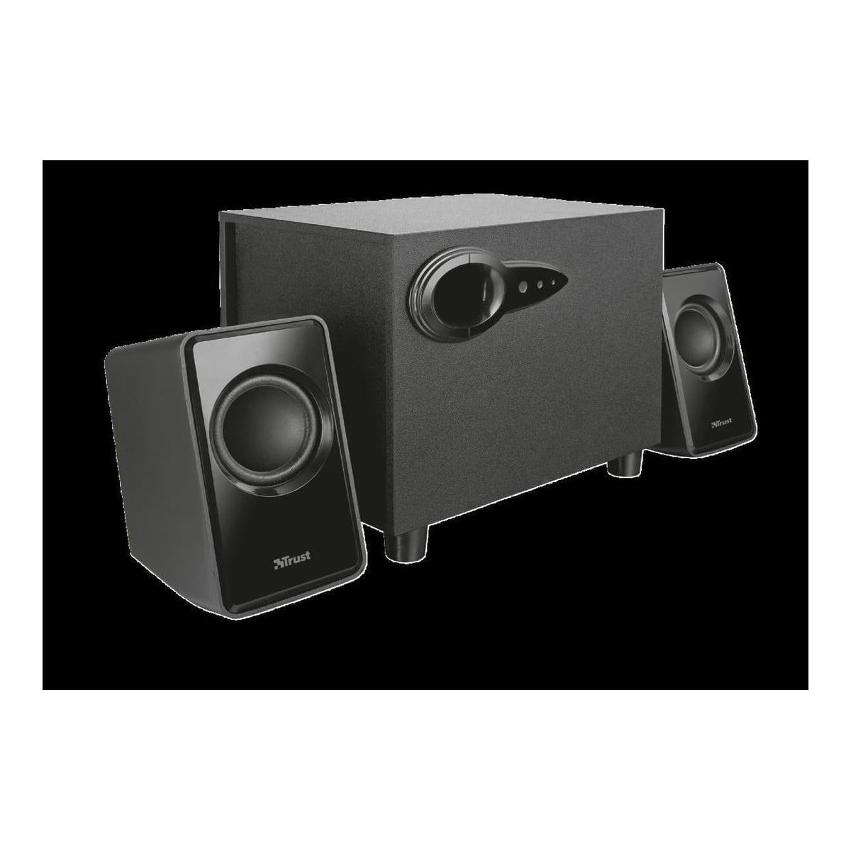Boxe Trust Avora 2.1, 9W, negru