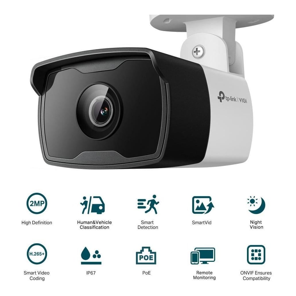 TP-Link Bullet Ntw Camera Vigi C320I(2.8