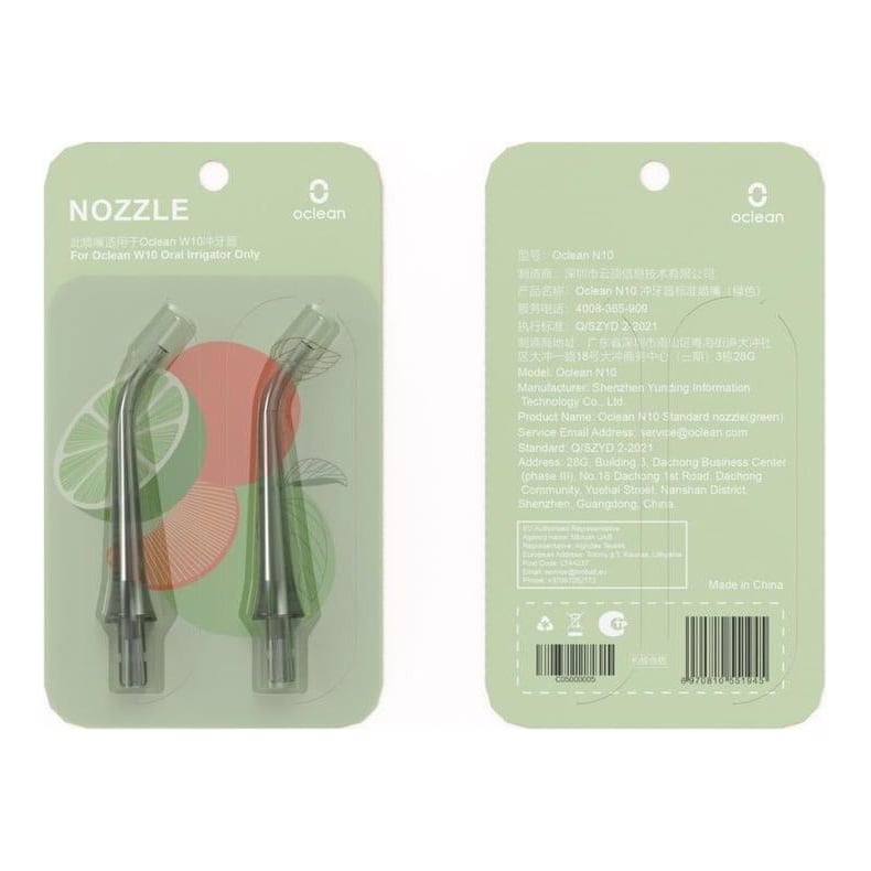 Set 2 duze irigator bucal Oclean N10 GN