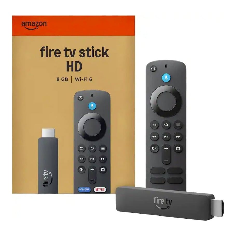 Amazon Fire TV Stick HD Streaming Device 8GB - Wifi 6 - 3rd Gen