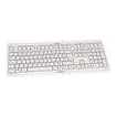 CHERRY KC 1000, Full-size (100%), Wired, USB, QWERTZ, Grey