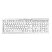 CHERRY Stream Keyboard, Full-size (100%), Wired, USB, Mechanical, AZERTY, White