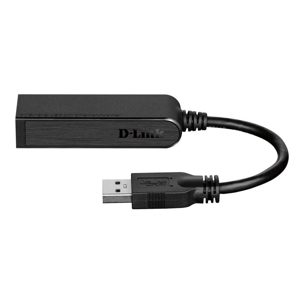 D-Link USB 3.0 to Gigabit Ethernet Adapter, Internal, Wired, USB, Ethernet, 1000 Mbit/s, Black