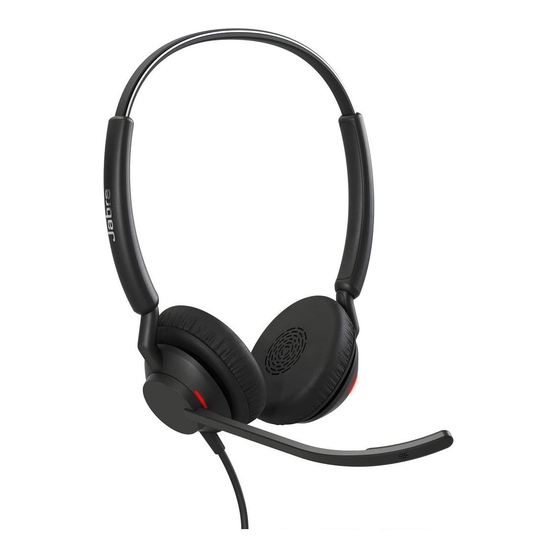 Jabra Engage 40 - (Inline Link) USB-C/A MS Stereo, Wired, Office/Call center, 63 g, Headset, Black