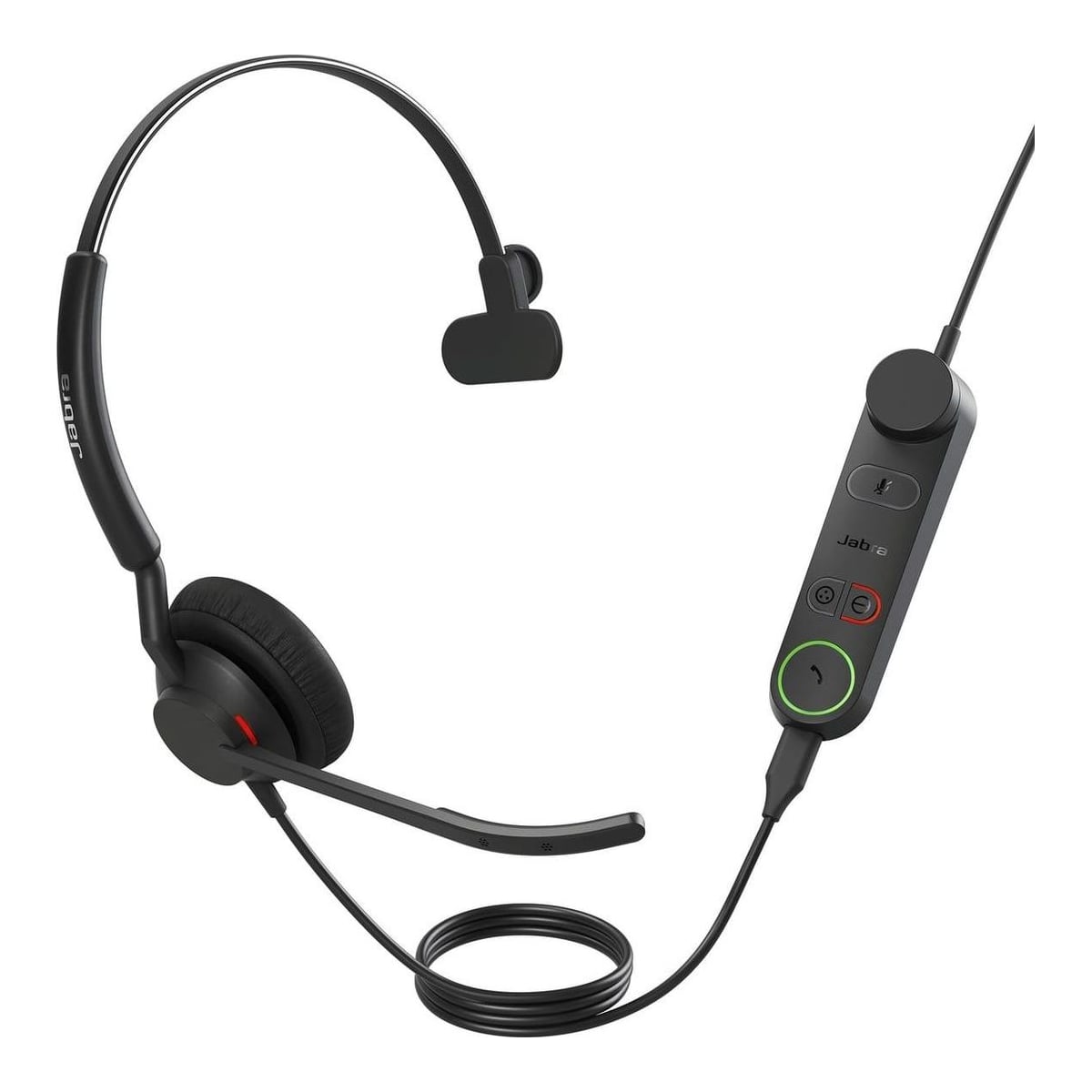 Jabra Engage 50 II - (50 II Link) USB-C/A UC Mono, Wired, Office/Call center, 132 g, Headset, Black
