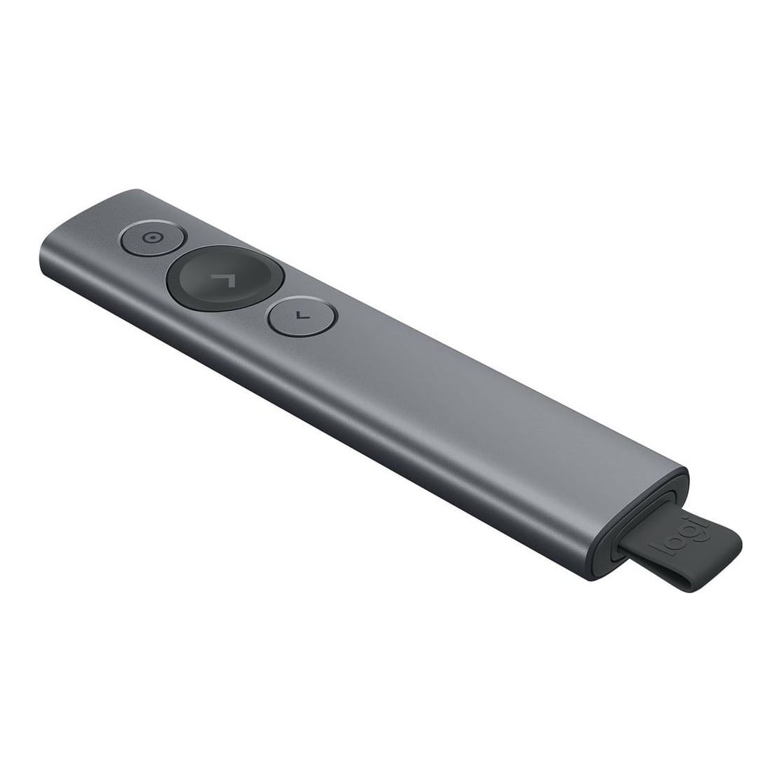 Logitech Spotlight, Bluetooth/RF, USB, 30 m, Grey