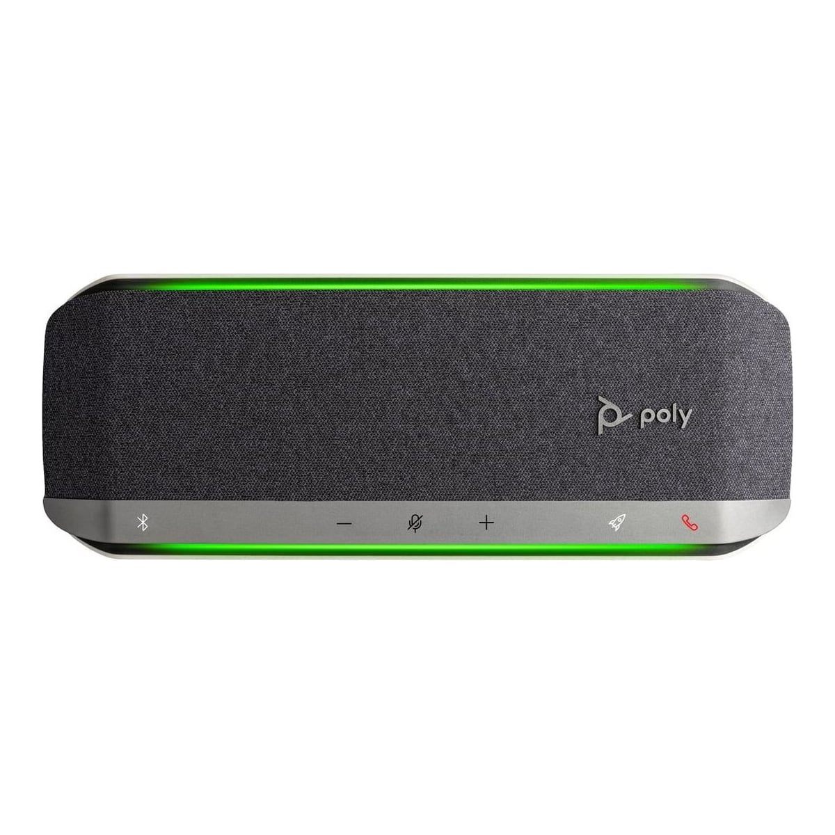 HP Inc. HP Poly Sync 40 USB-A USB-C Speakerphone, Universal, Silver, 1.05 m, Buttons, Touch, IP64, Windows 10, Windows 11