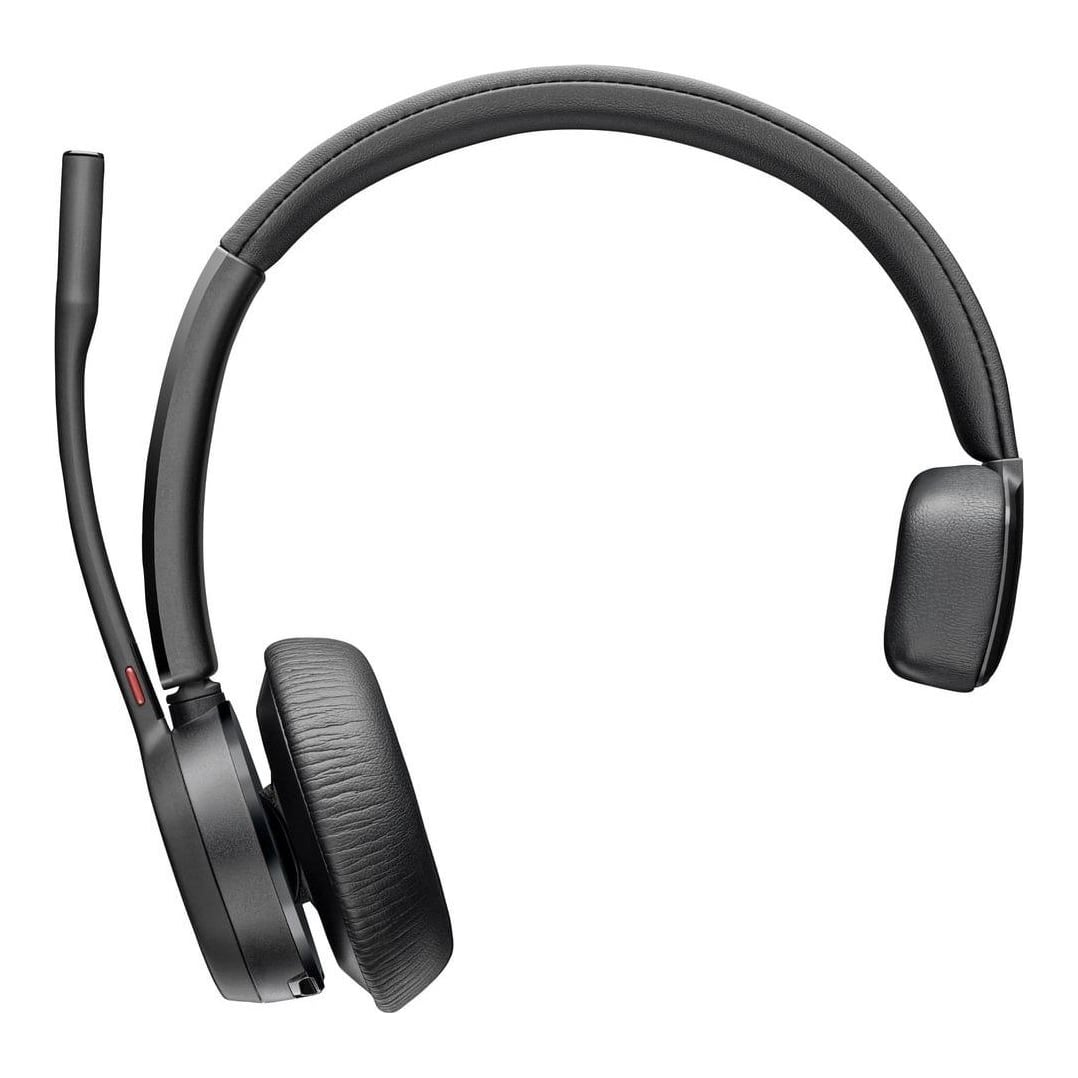 HP Inc. HP Poly Voyager 4310 Microsoft Teams Certified USB-A Headset +BT700 dongle, Wireless, Office/Call center, 122 g, Headset, Black