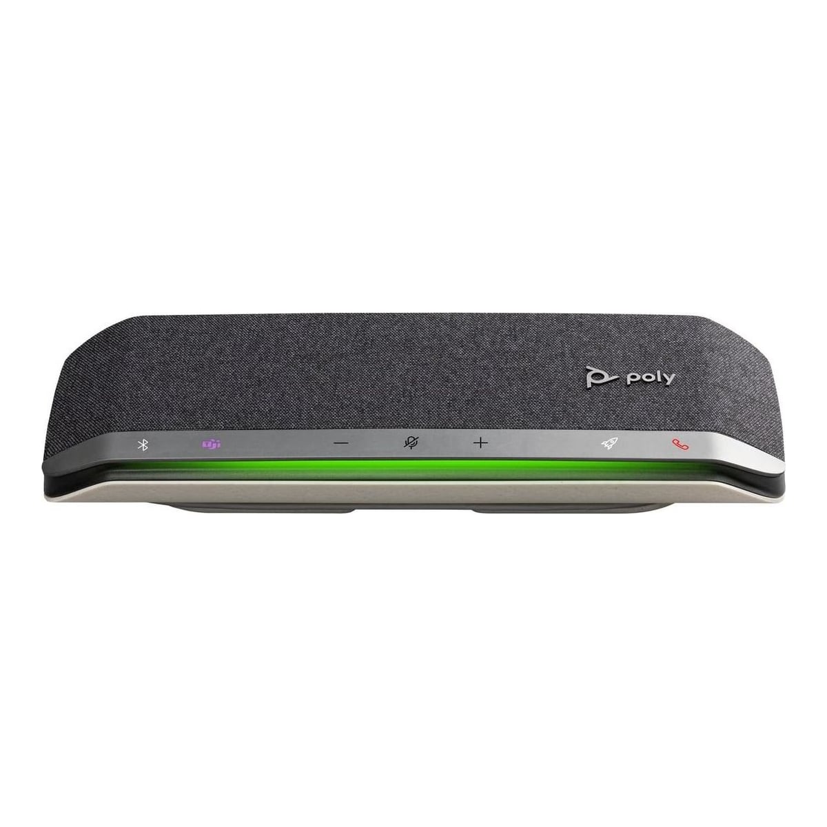 HP Inc. HP Poly Sync 40 Microsoft Teams Certified Speakerphone, PC, Silver, 1.05 m, IP64, Windows 10, Windows 11, MacOS