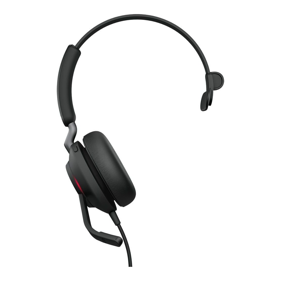 Jabra Evolve2 40 SE, Wired, 20 - 20000 Hz, Calls/Music, 113 g, Headset, Black