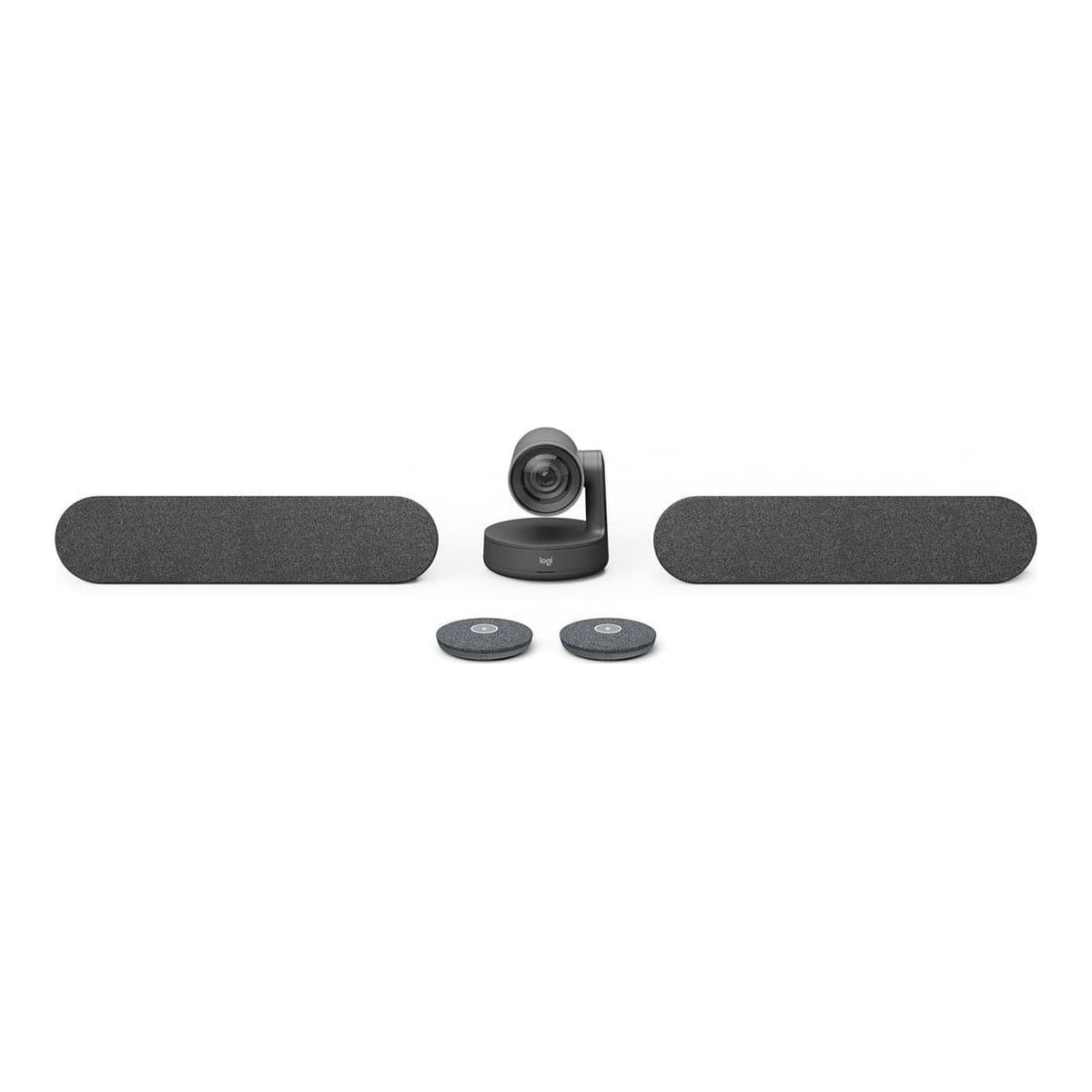 Logitech Rally, Group video conferencing system, 4K Ultra HD, 60 fps, 90°, 15x, Black