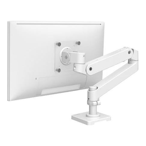 Ergotron LX Pro Series 45-682-290, Clamp, 10 kg, 86.4 cm (34"), 100 x 100 mm, Height adjustment, White