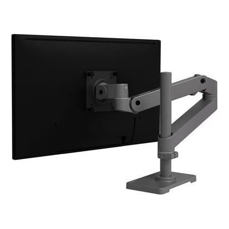 Ergotron LX Pro Series 45-695-293, Clamp, 10 kg, 86.4 cm (34"), 100 x 100 mm, Height adjustment, Dark Grey