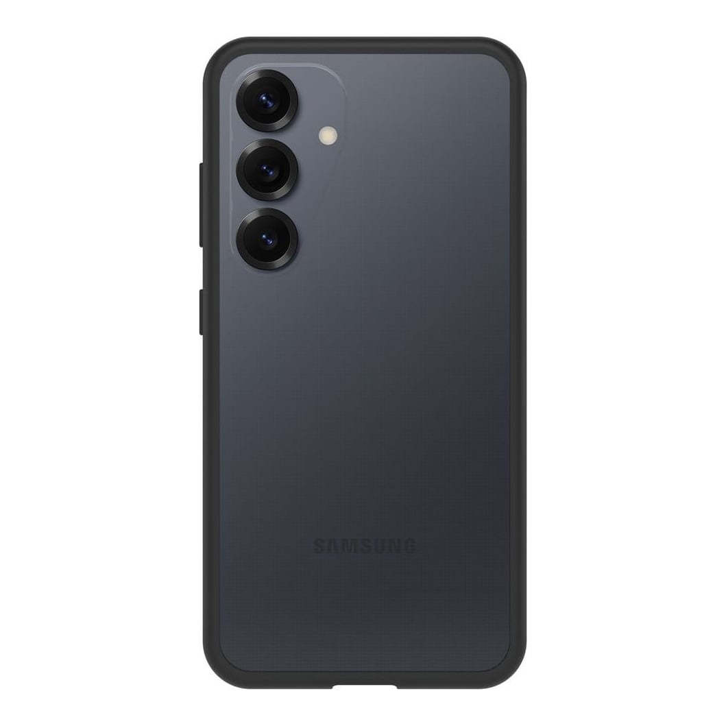 OtterBox React Series for Samsung Galaxy S25, transparent/black, Cover, Samsung, Galaxy S25, 15.8 cm (6.2"), Black, Transparent