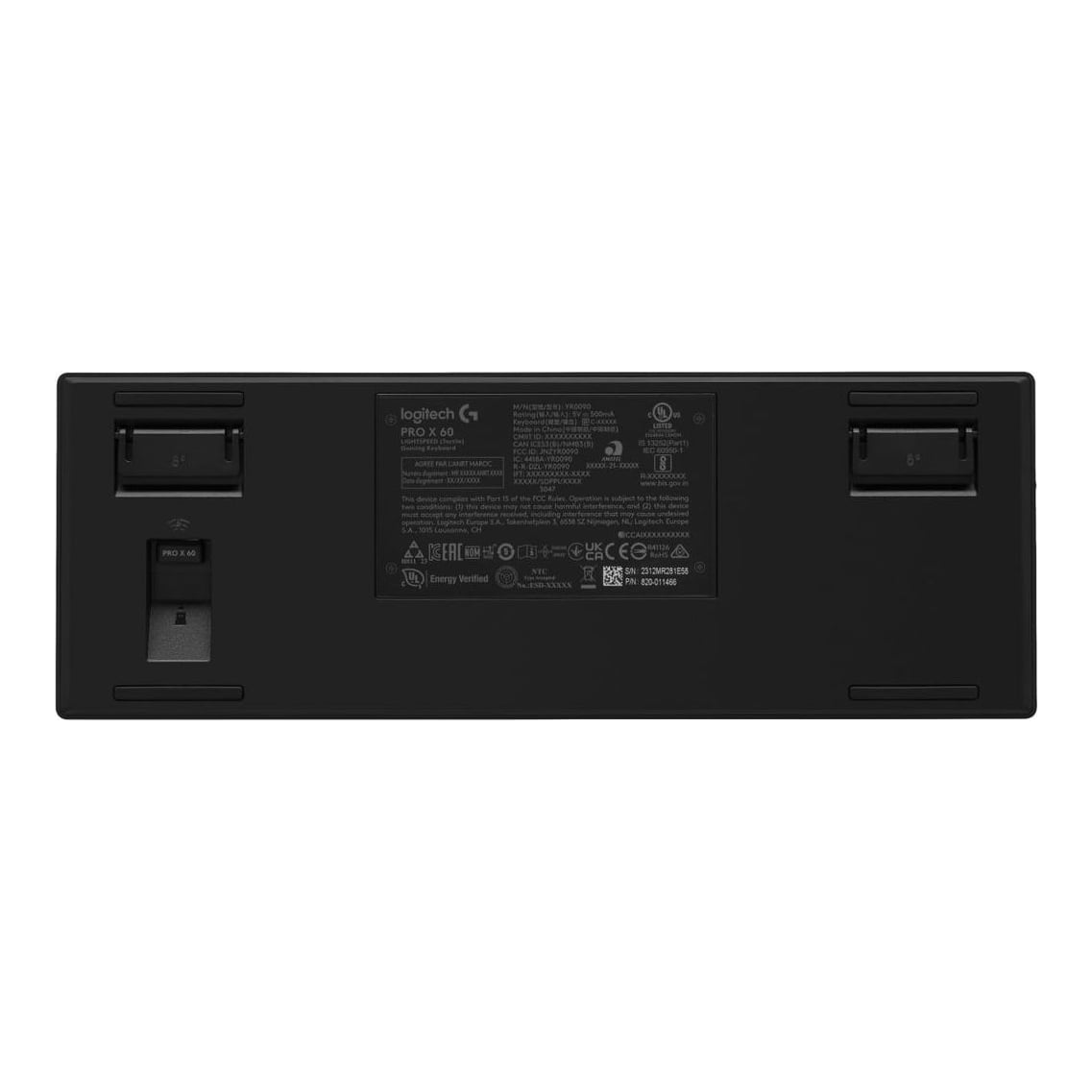 Logitech G 920-011907, Wired & Wireless, RF Wireless + Bluetooth, Mechanical, QWERTZ, RGB LED, Black