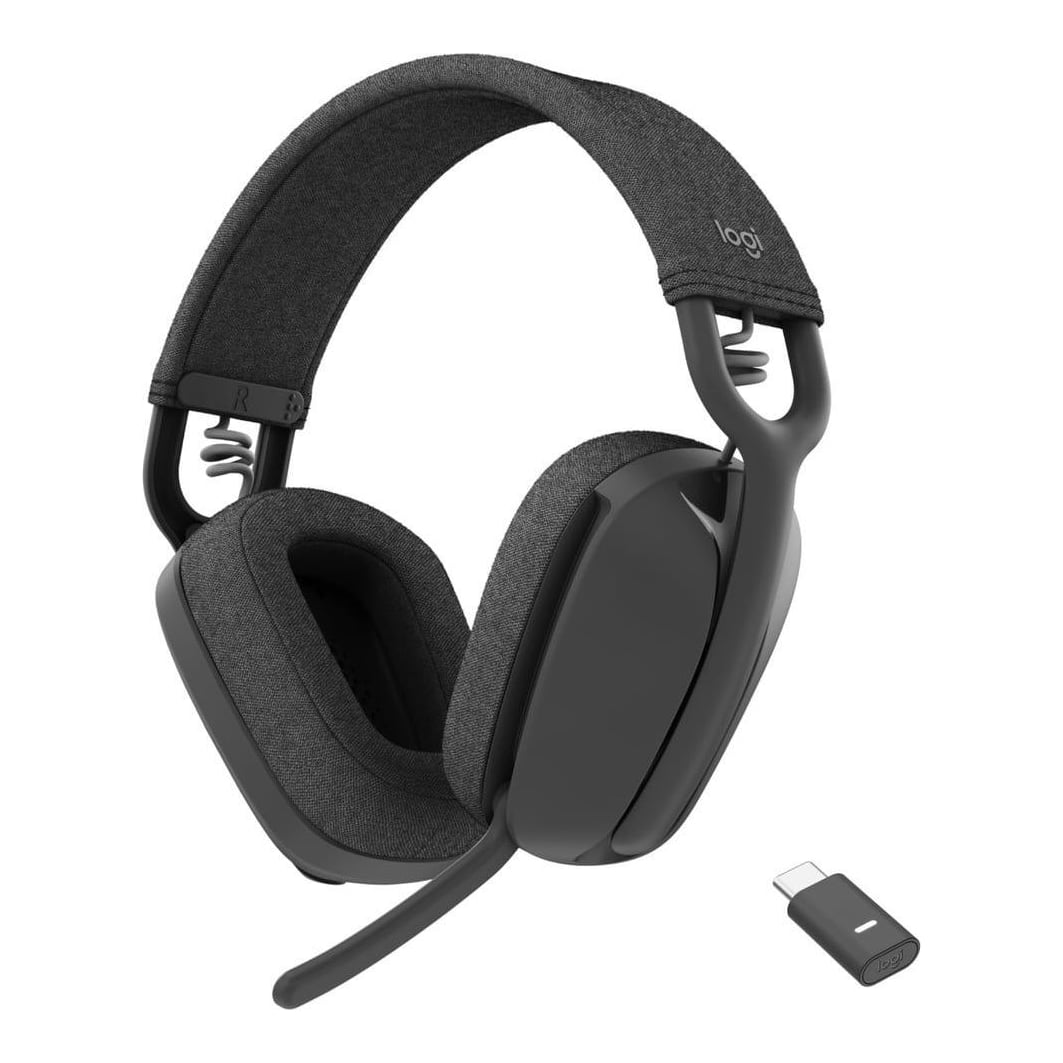 Logitech Zone Vibe Wireless UC, Wireless, Calls/Music, 185 g, Headset, Graphite
