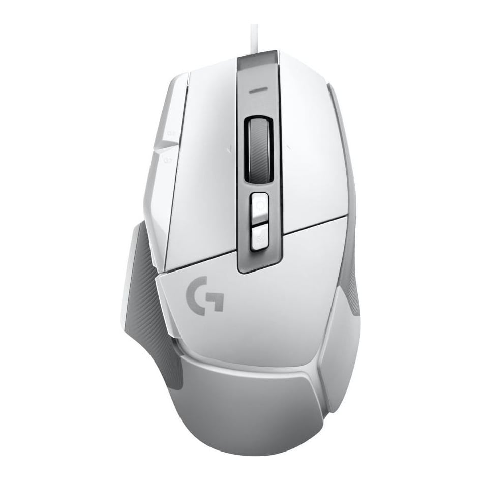 Logitech G G502 X Gaming Mouse, Right-hand, Optical, USB Type-A, 25600 DPI, White