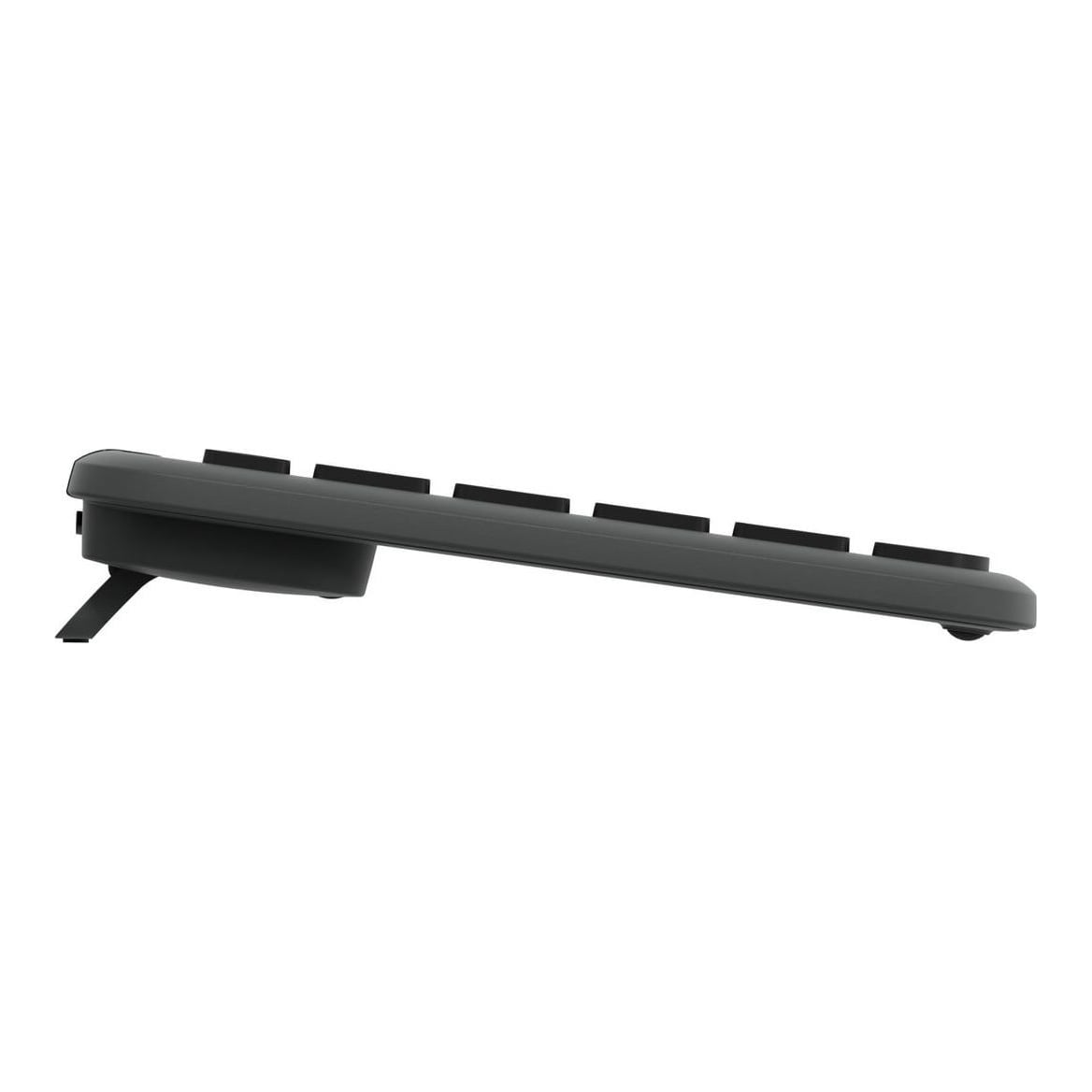 Logitech 920-012451, Full-size (100%), Wireless, RF Wireless + Bluetooth, Scissor key switch, QWERTZ, Graphite
