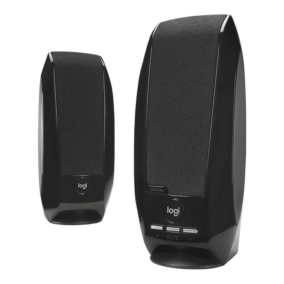 Logitech Speakers S150, 2.0 channels, Wired, 2.4 W, 90 - 20000 Hz, Black