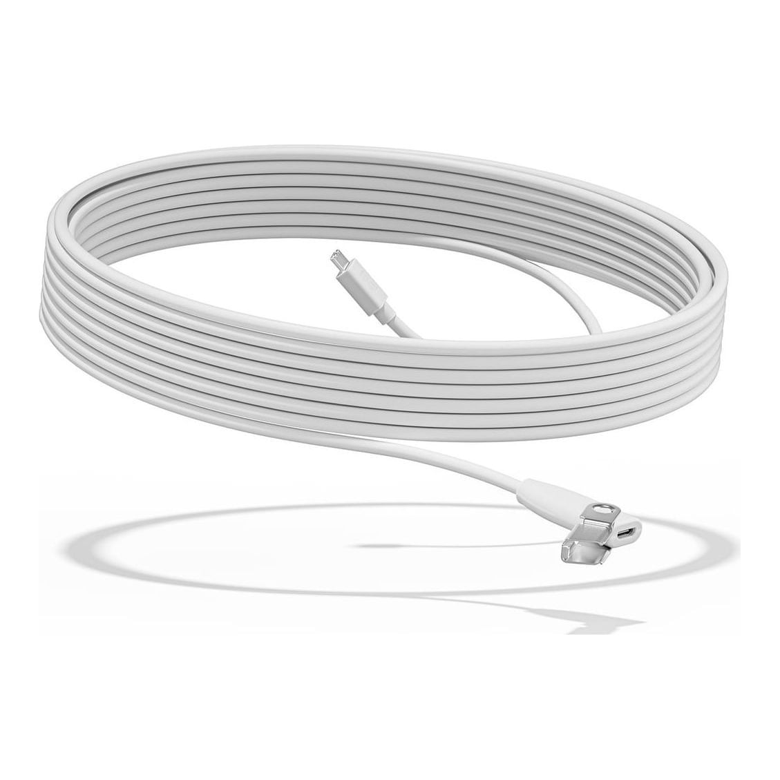 Logitech Rally Mic Pod Extension Cable, White