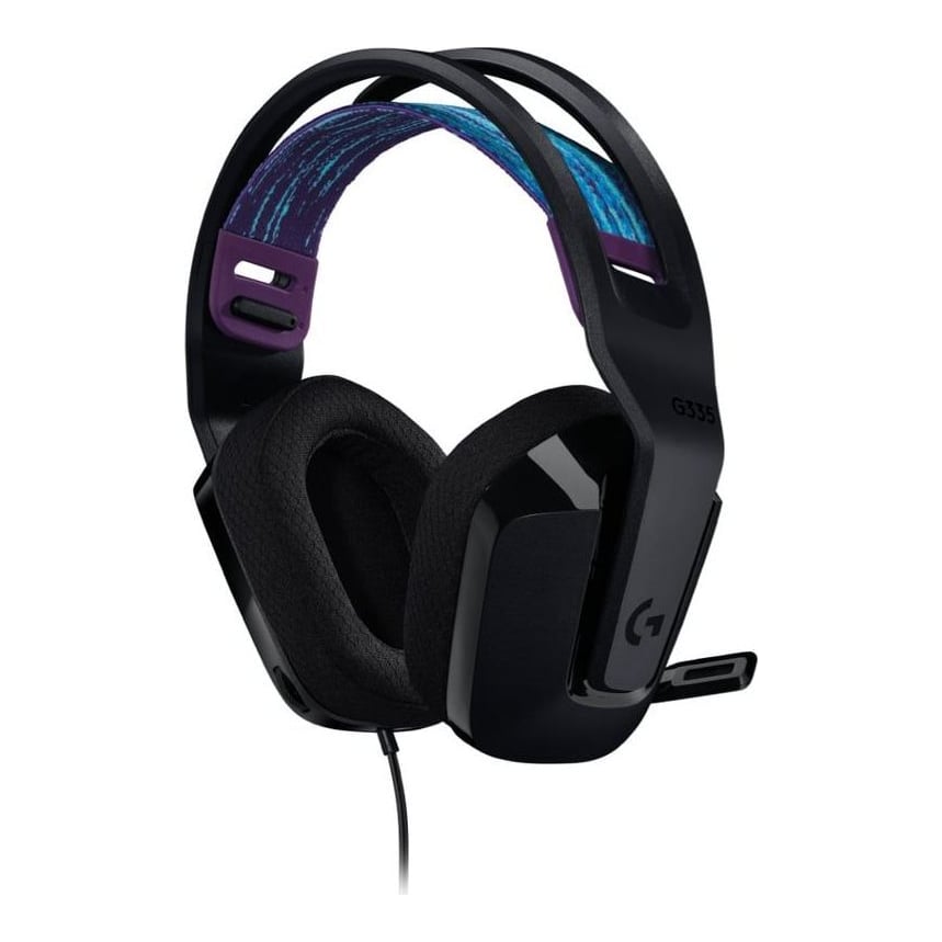 Logitech G G335 Wired Gaming Headset, Wired, Gaming, 20 - 20000 Hz, 240 g, Headset, Black
