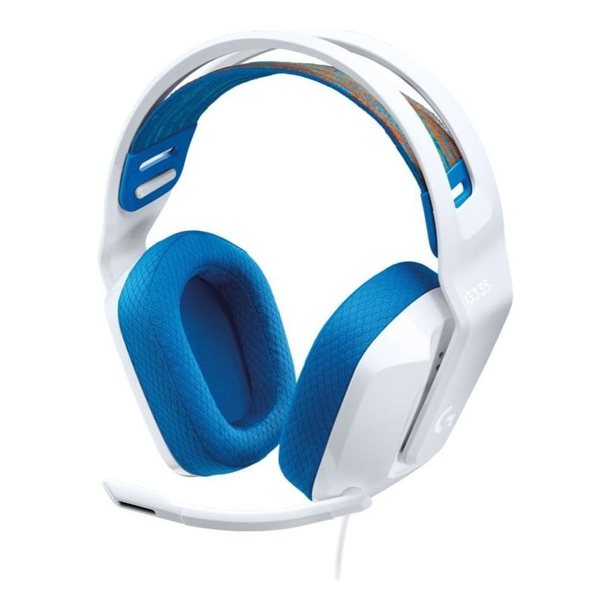 Logitech G G335 Wired Gaming Headset, Wired, Gaming, 20 - 20000 Hz, 240 g, Headset, White