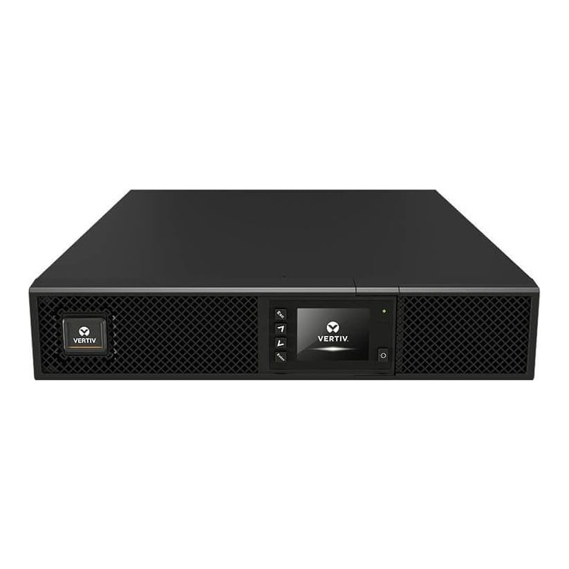 Vertiv Liebert GXT5 Double Online Conversion UPS - 1000VA/1000W| 230V| With Rackmount Kit | GXT5-1000IRT2UXL, Double-conversion (Online), 1 kVA, 1000 W, Pure sine, 115 V, 280 V