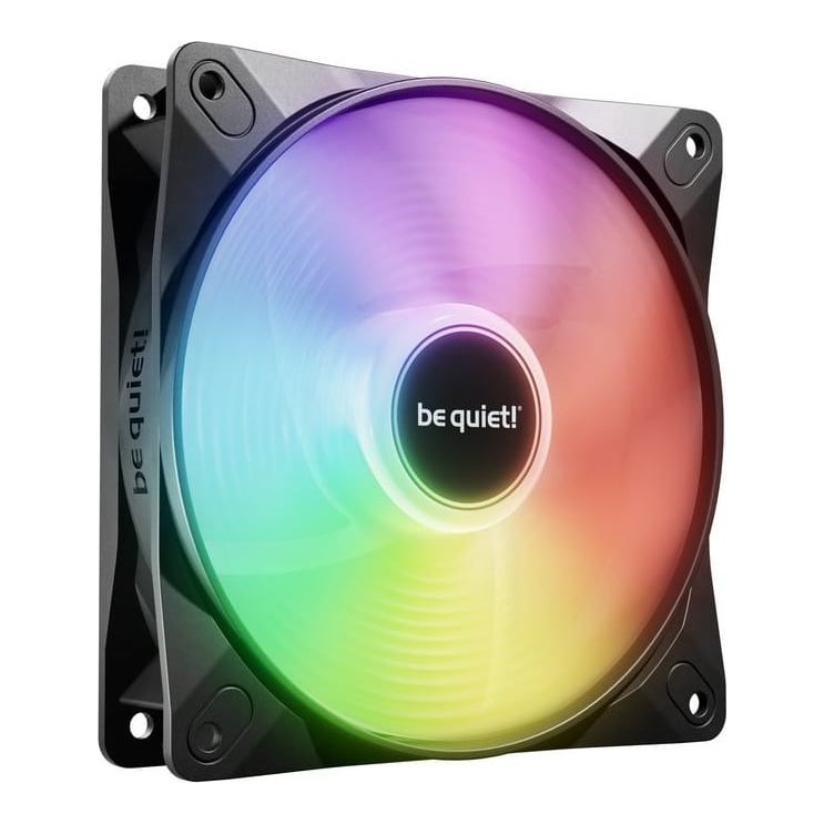 be quiet! Light Wings LX 120 mm PWM Reverse Black, Fan, 12 cm, 1500 RPM, 83 m³/h, Black