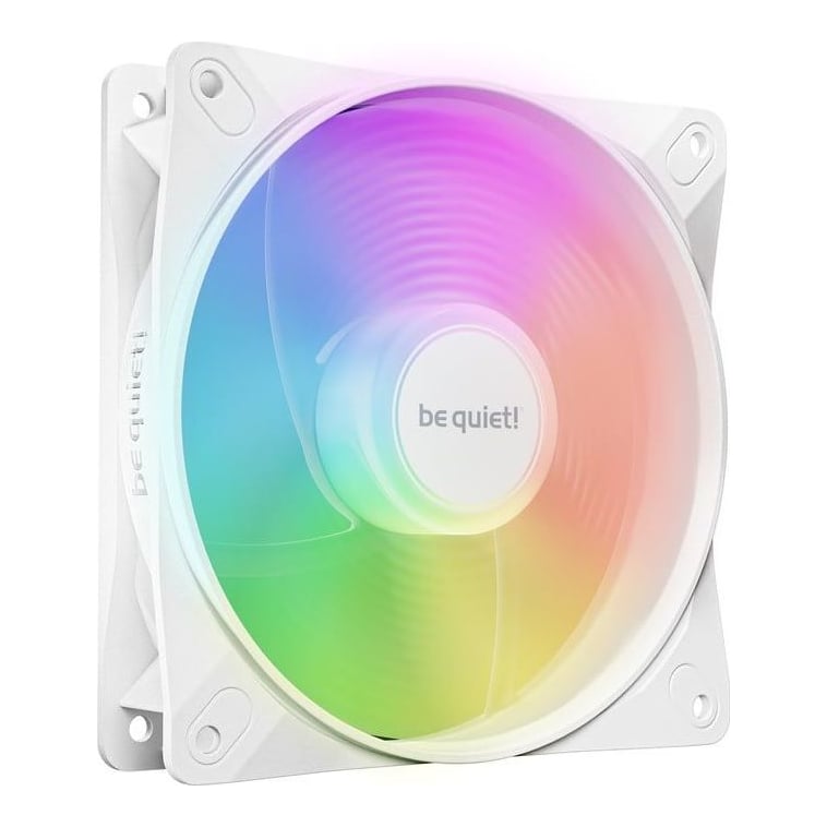 be quiet! Light Wings LX 120 mm PWM Reverse White, Fan, 12 cm, 1500 RPM, 83 m³/h, White