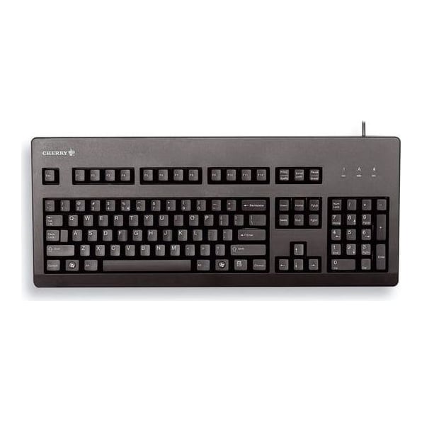 CHERRY G80-3000, Full-size (100%), Wired, USB, Black