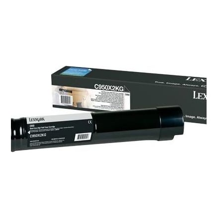 Lexmark C950X2KG, 38000 pages, Black, 1 pc(s)