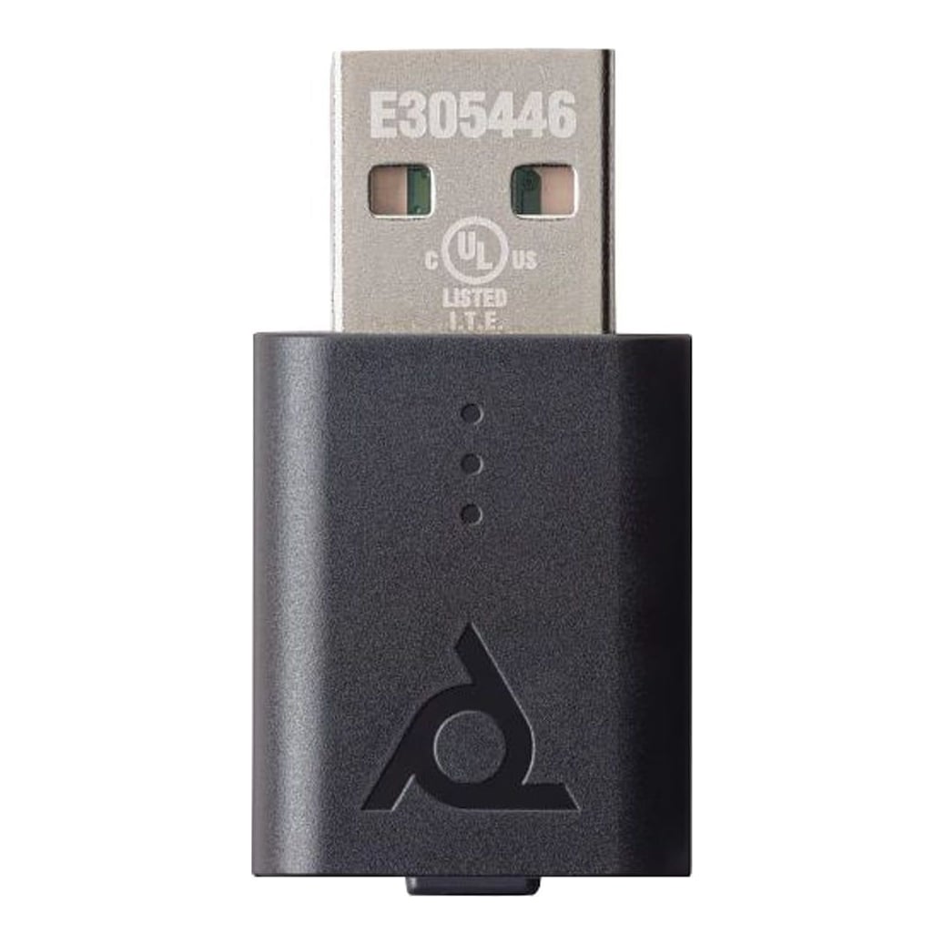 HP Inc. HP Poly Savi D400 UC Microsoft Teams Certified DECT 1880-1900 MHz Dongle, Cable, Black