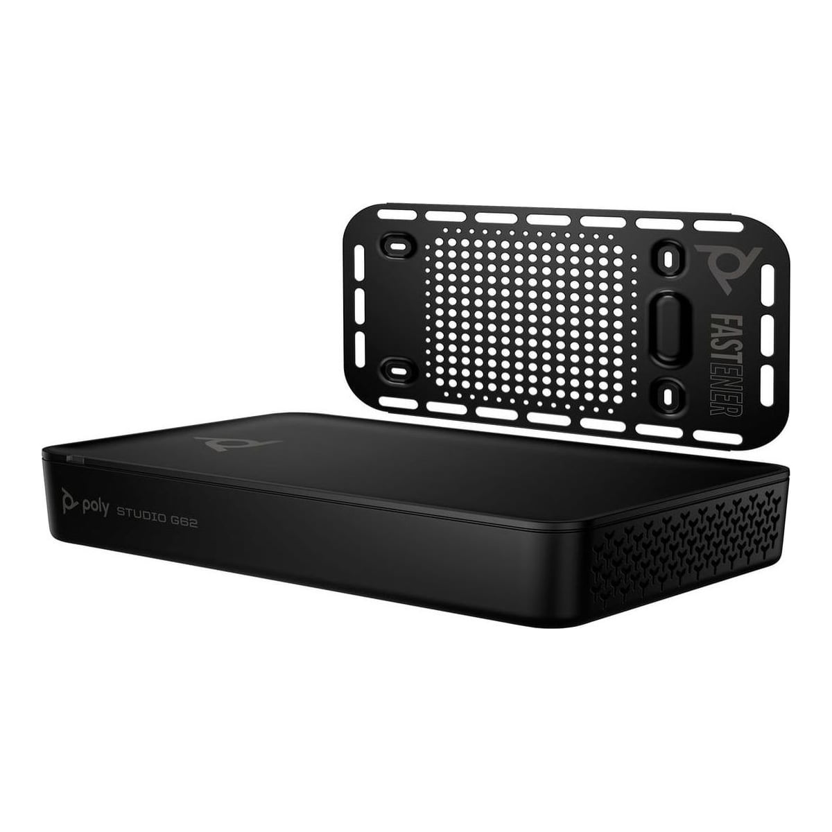HP Inc. HP Poly Studio G62 Video Conferencing System With Mounting Plate Kit, Personal video conferencing system, 4K Ultra HD, 30 fps, Black