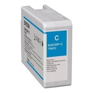 Epson SJIC55(C), Cyan, 1 pc(s), Single pack