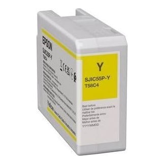 Epson SJIC55(Y), Yellow, 1 pc(s), Single pack