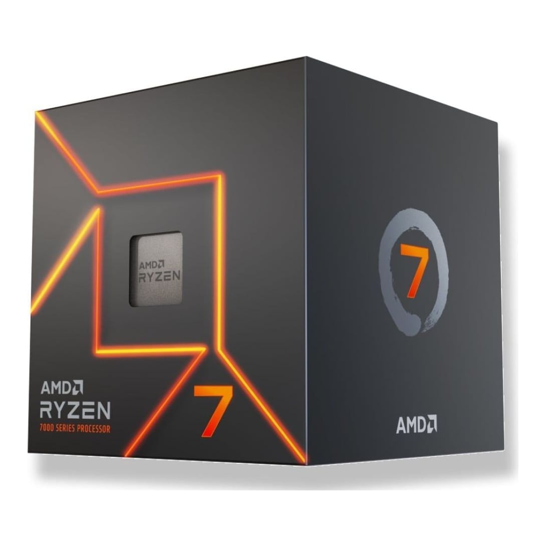 AMD Ryzen 7 7700, AMD Ryzen™ 7, Socket AM5, 5 nm, Box, AMD, 3.8 GHz