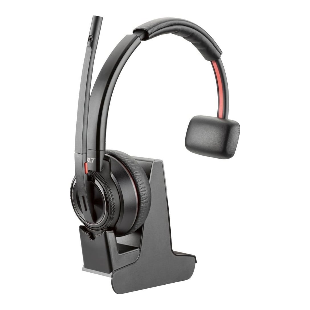 HP Inc. HP Poly Savi 8210 UC DECT 1880-1900 MHz USB-A Headset, Wired, Calls/Music, 20 - 20000 Hz, 115 g, Headset, Black