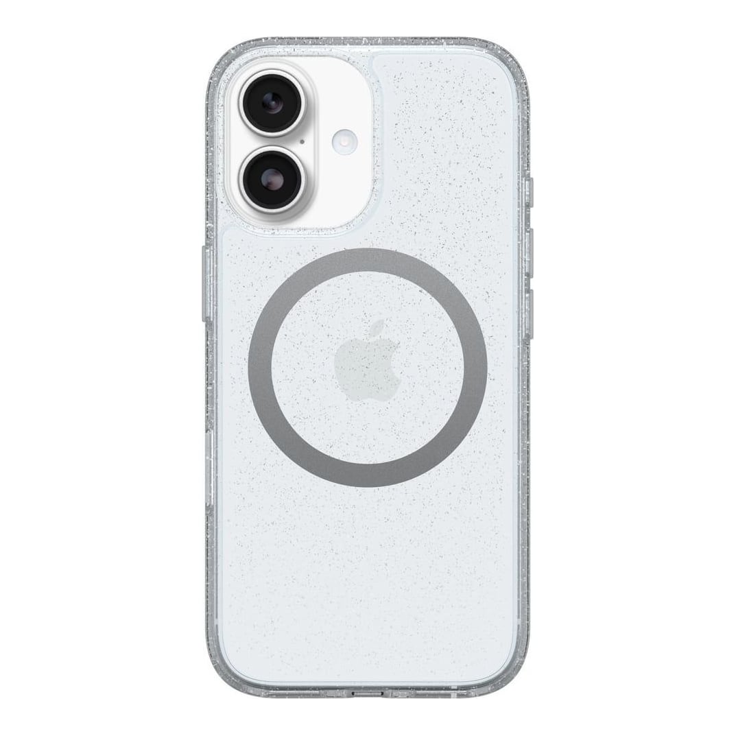 OtterBox Symmetry Clear MagSafe Series for Apple iPhone 17, Stardust, Cover, Apple, iPhone 17, 16 cm (6.3"), Transparent