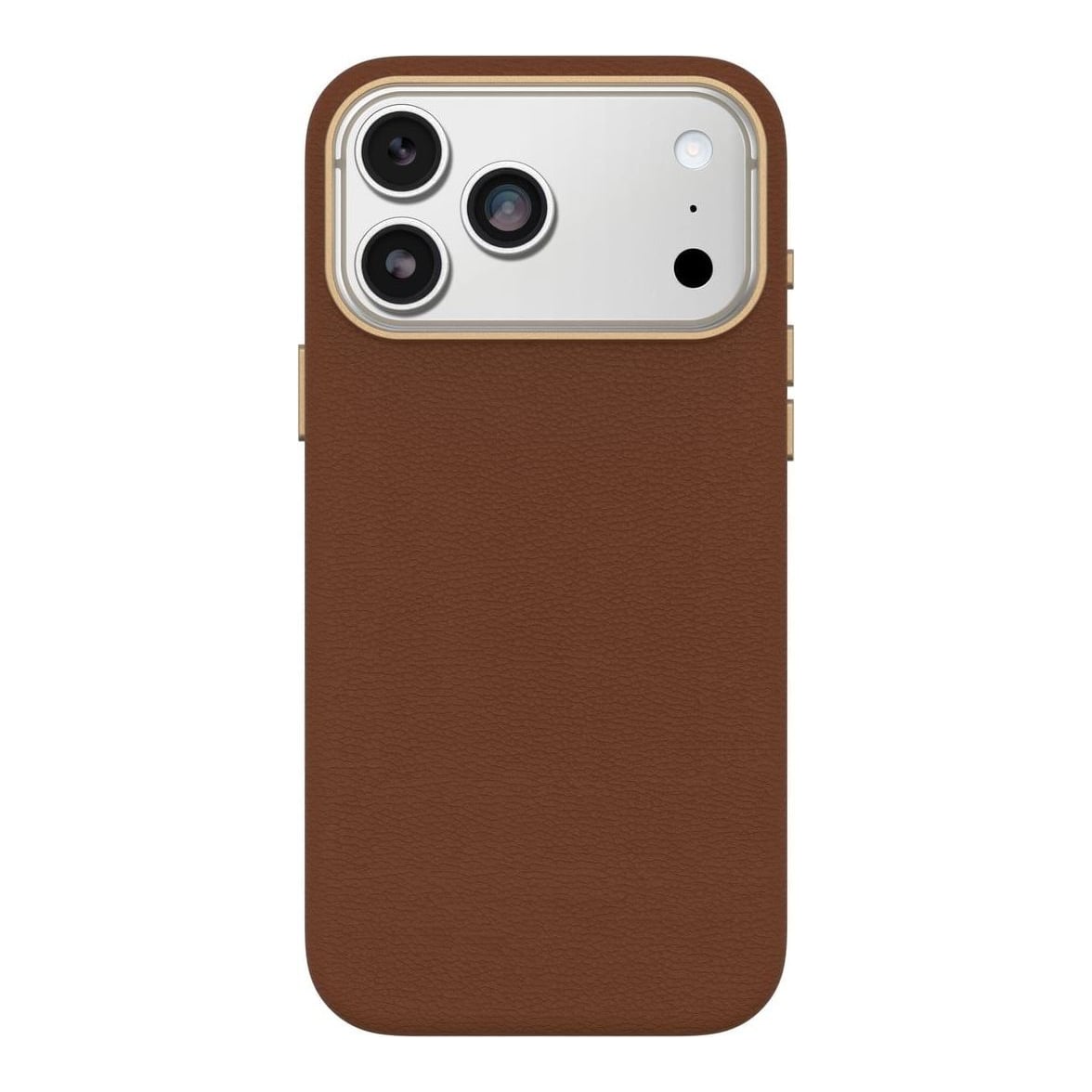 OtterBox Symmetry Cactus Leather Series for Apple iPhone 17 Pro Max, Desert Saddle, Cover, Apple, iPhone 17 Pro Max, 17.5 cm (6.9"), Brown