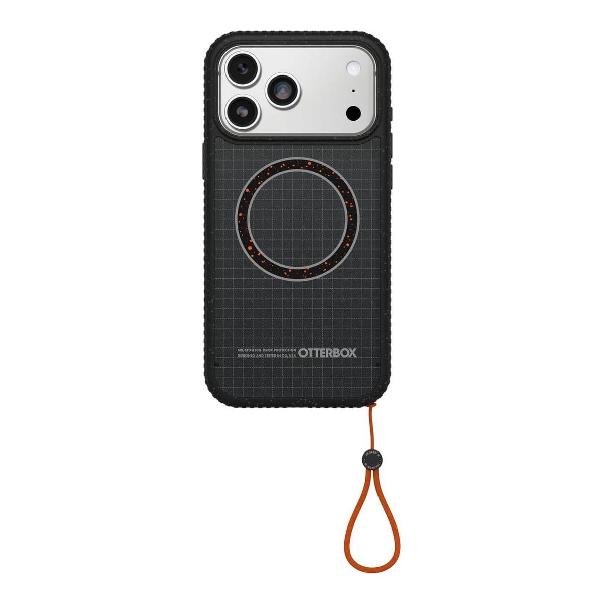 OtterBox Sole Series for Apple iPhone 17 Pro Max, Night Raid, Cover, Apple, iPhone 17 Pro Max, 17.5 cm (6.9"), Black