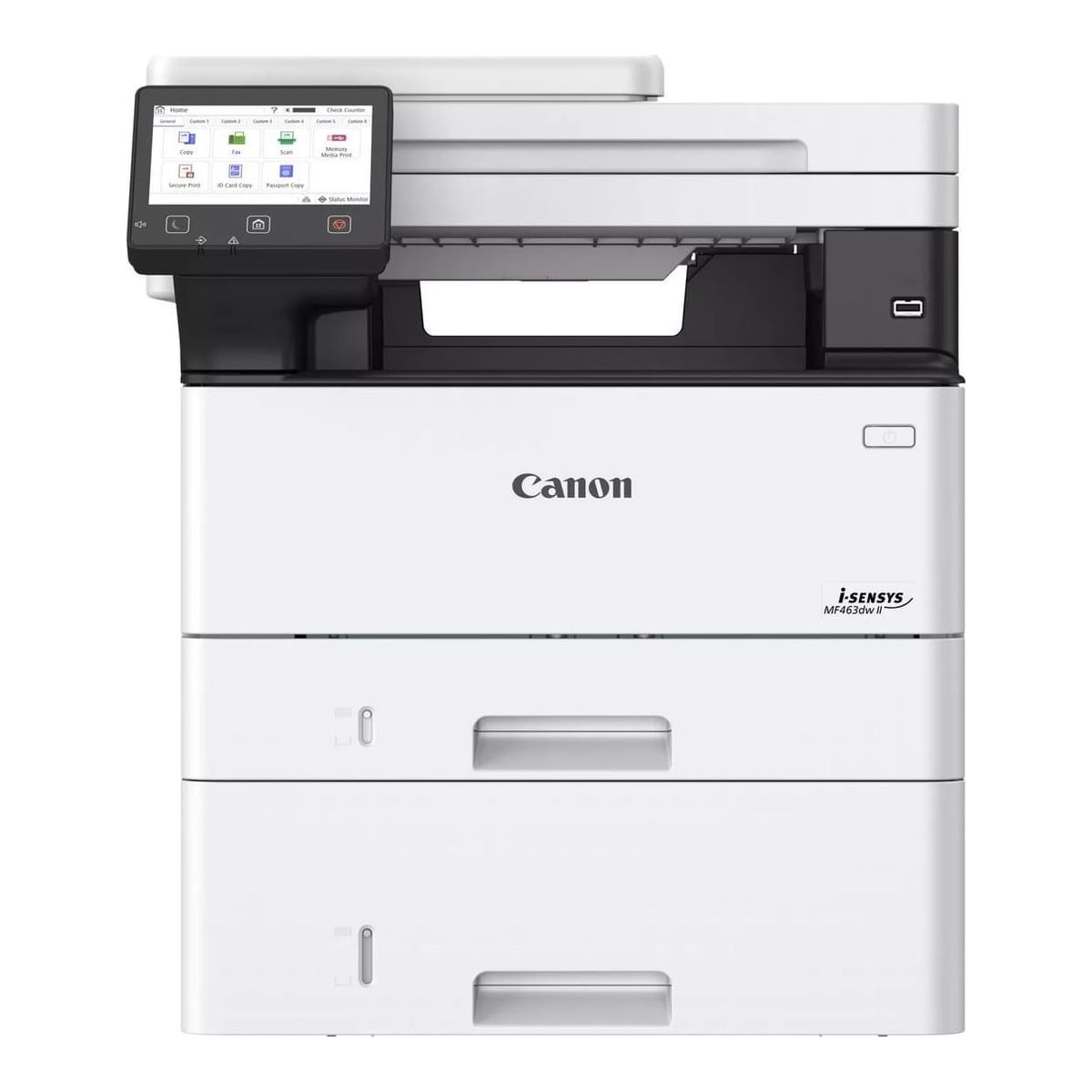 Canon i-SENSYS MF463dw II, Laser, Mono printing, 1200 x 1200 DPI, A4, Direct printing, Black, White